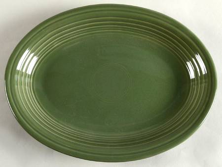 Fiesta Sage Green (Intro 2015) 11" Oval Serving Platter