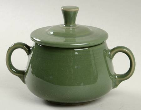 Fiesta Sage Green (Intro 2015) Sugar Bowl & Lid
