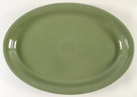 Fiesta Sage Green (Intro 2015) 19" Oval Serving Platter