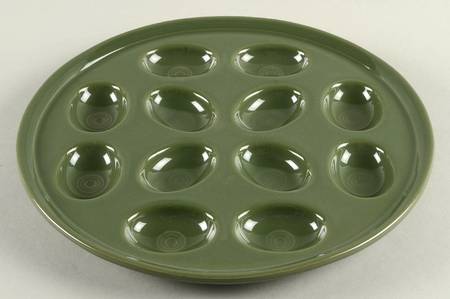 Fiesta Sage Green (Intro 2015) Deviled Egg Plate
