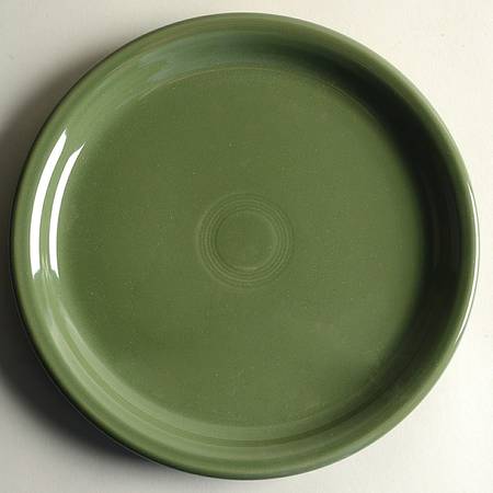 Fiesta Sage Green (Intro 2015) Bistro Deep Dinner Plate