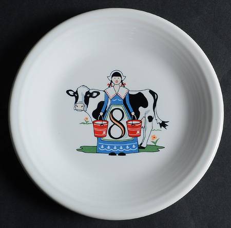 Fiesta Twelve Days of Christmas Salad/Dessert Plate