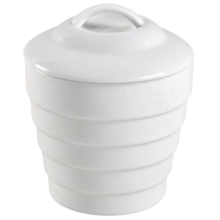 Guggenheim Sugar Bowl & Lid