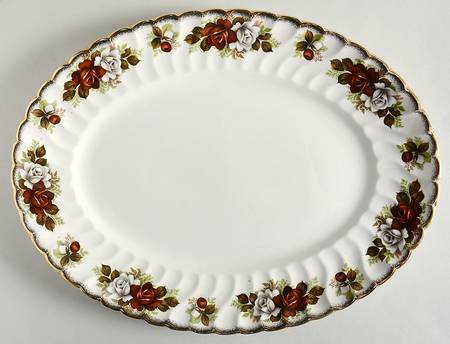 371 13" Oval Serving Platter