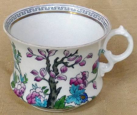 Indian Tree (Gold Trim, Black Key) Flat Cup