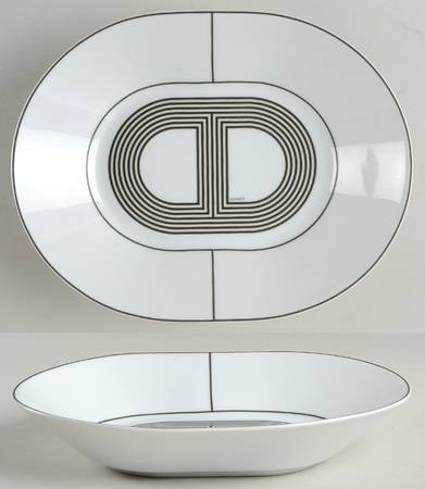 Rallye 24 Oval Salad Plate