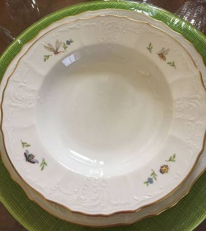 Garden Rim Soup Bowl