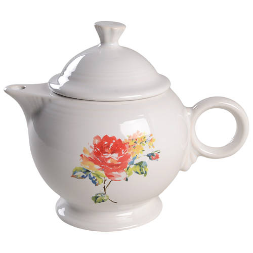 Fiesta Floral Bouquet Teapot & Lid by Homer Laughlin 