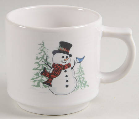 Fiesta Snowman Stackable Mug