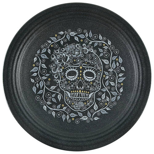 Fiesta Skull and Vine 11" Chop Plate (Round Platter)
