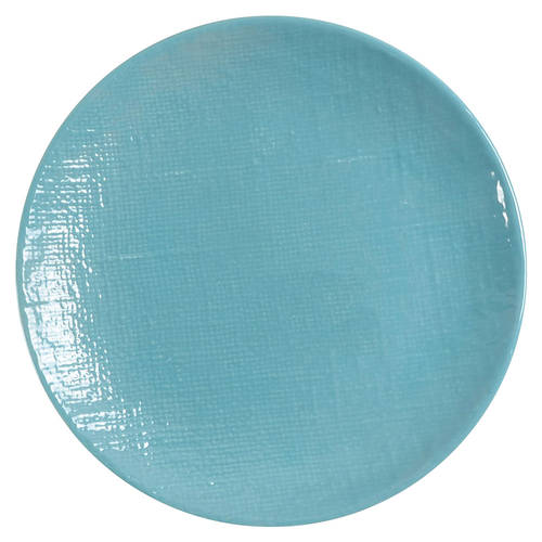 Burlap Aqua by Home Essentials