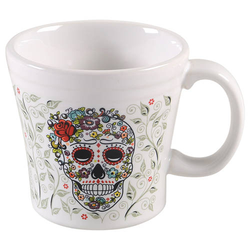 Fiesta Skull and Vine Sugar Tapered Mug