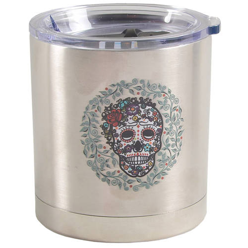 Fiesta Skull and Vine Sugar Small Thermal Cup