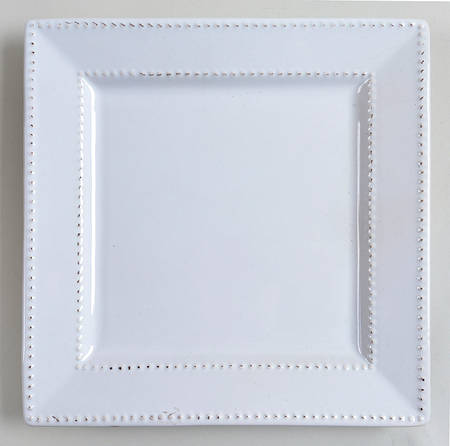 Beaded Square White by Home Essentials