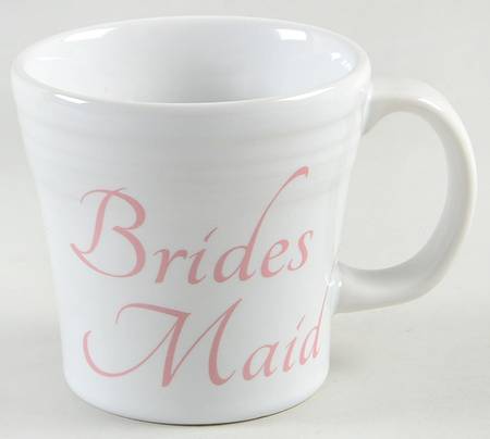 Fiesta Bridal Tapered Mug