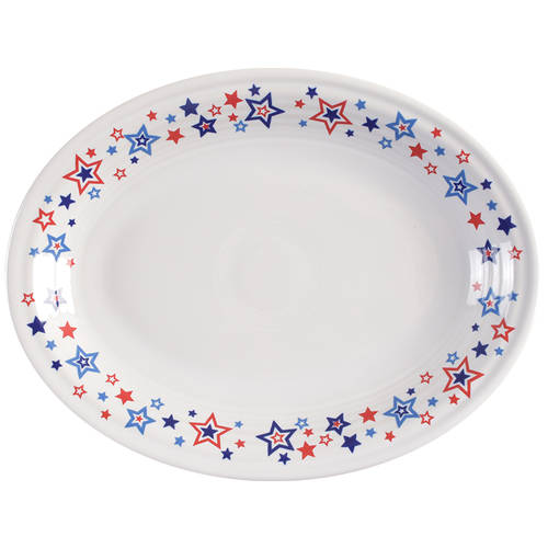 Fiesta Americana Stars 11" Oval Serving Platter