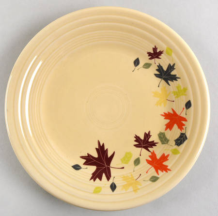Fiesta Autumn Leaves by Homer Laughlin 
