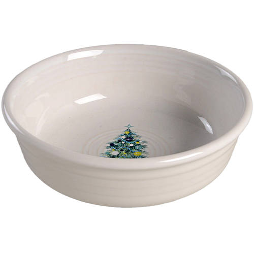 Fiesta Blue Christmas Tree Coupe Cereal Bowl