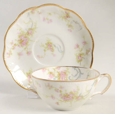 Schleiger 57-16 Flat Cup & Saucer Set