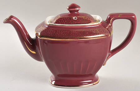 Teapots By Hall (Non-Pattern) Hollywood Teapot & Lid