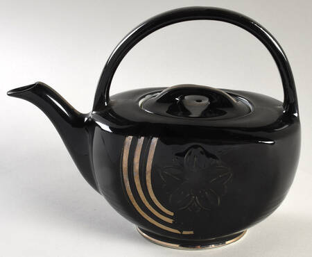 Teapots By Hall (Non-Pattern) Basket Teapot & Lid