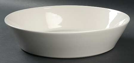 Teema White (IItala Stamp) 11" Round Vegetable Bowl