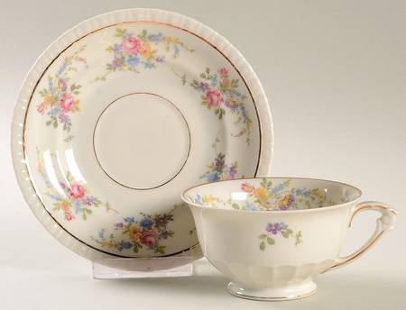 IMB1 Footed Cup & Saucer Set