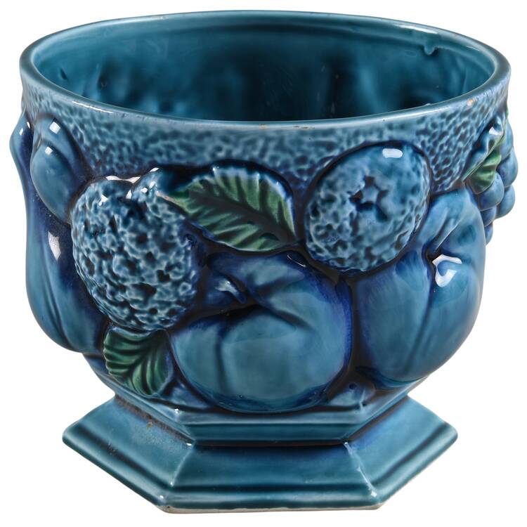 Mood Indigo Blue Footed Bowl