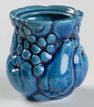Mood Indigo Blue Condiment Jar No Lid