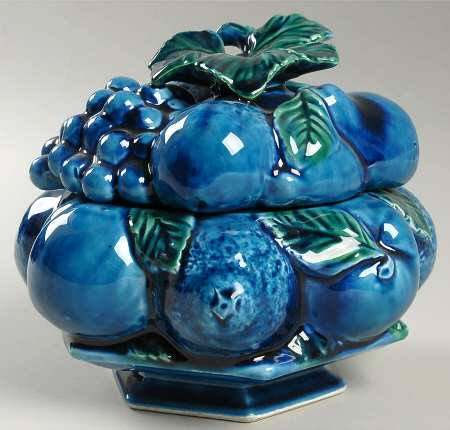 Mood Indigo Blue Candy Box & Lid