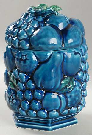 Mood Indigo Blue Medium Canister & Lid