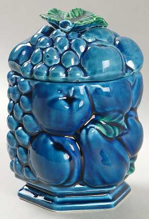 Mood Indigo Blue Small Canister & Lid