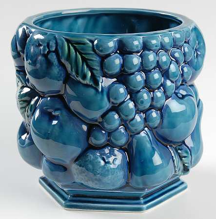 Mood Indigo Blue Large Canister No Lid