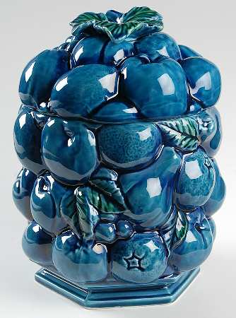 Mood Indigo Blue Extra Large Canister & Lid