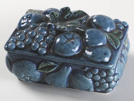 Mood Indigo Blue Cigarette Box & Lid