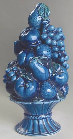 Mood Indigo Blue Centerpiece