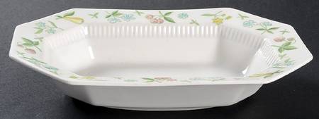 Old Orchard 9" Oval Vegetable Bowl