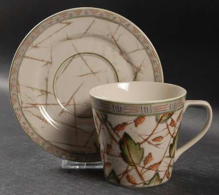 Sumatra Flat Cup & Saucer Set