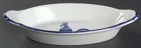 Country Blue 8" Augratin