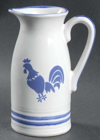 Country Blue 8 Oz Pitcher
