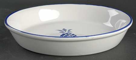 Country Blue 9" Pie Baking Plate