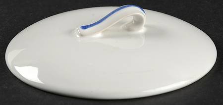 Country Blue Lid for Individual Casserole