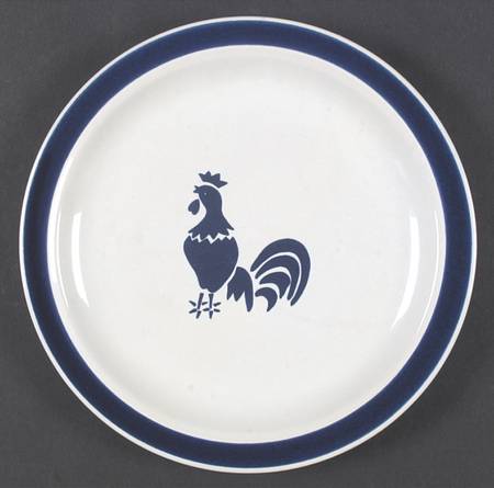 Country Blue Dinner Plate