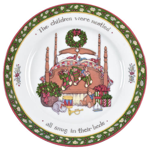 Christmas Story Salad Plate