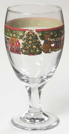 Christmas Story 12 Oz Glassware Goblet