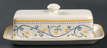 Country Dots 1/4 Lb Covered Butter