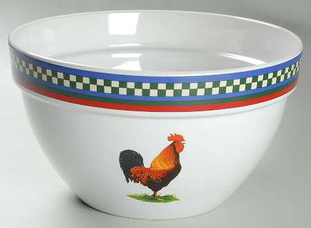 Ella's Rooster 8" Mixing Bowl