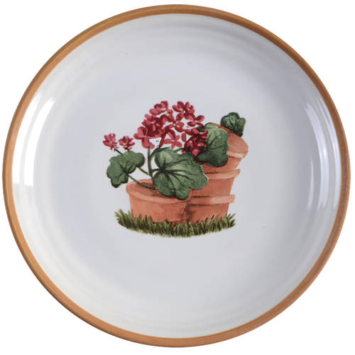 Geranium Salad Plate by International
