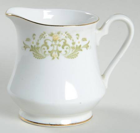 Golden Scroll Creamer