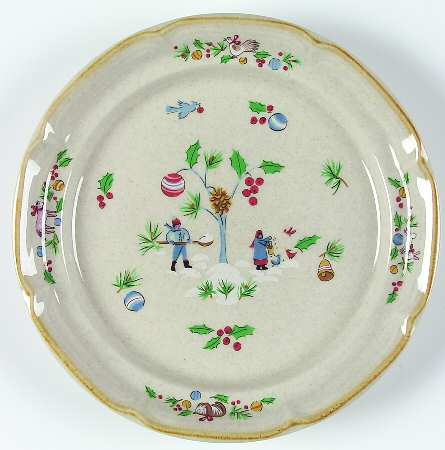 Heartland Christmas Salad Plate